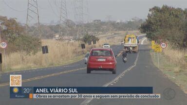 MGTV 1ª edição Uberlândia Obra da ponte sobre o Rio Uberabinha no