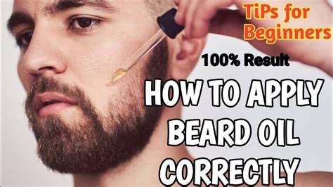 How To Apply Beard Oil Correctly Tips For Beginners Beard Oil Applying Tips Mr Beard Tips