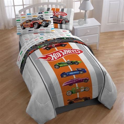 Hot Wheels Full Size Piece Bed In A Bag With Sheet Set Free Shipping Today Overstock