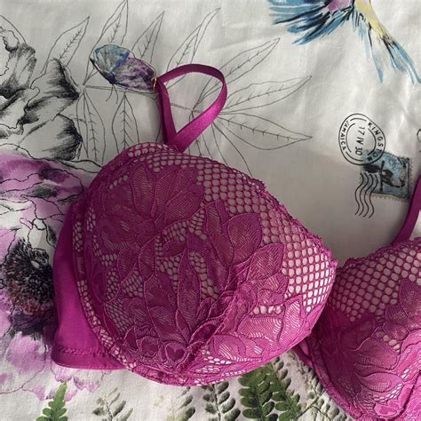 Ann Summers Pink Lace Bra 36dd Pinkbra Annsummers Depop