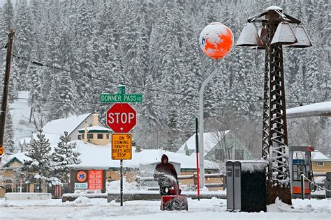 California storm could bring 12 feet of snow to Sierra Nevada mountains ...