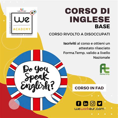 Corso Di Inglese Base WeWorkEur