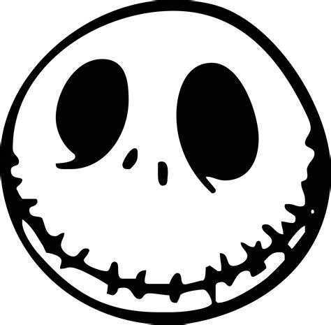 Jack Skellington Svg Cut File