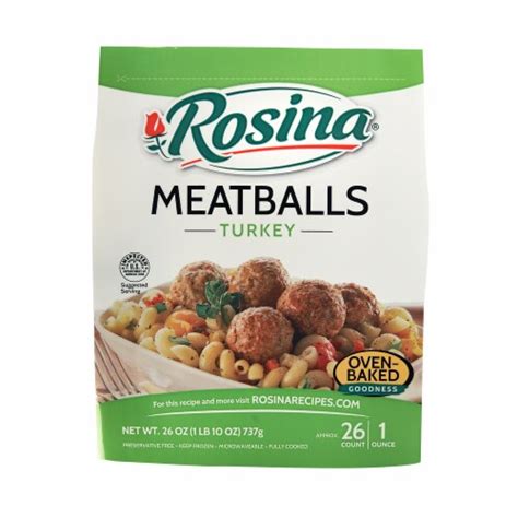 Rosina Homestyle Frozen Meatballs Oz Fred Meyer