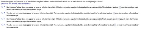 Solved The Accompanying Table Provides Data For The Sex