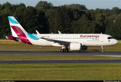 D Aeng Eurowings Airbus A N Photo By Juair Id