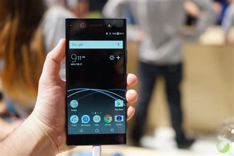 Vid O Prise En Main Des Sony Xperia Xa Et Xa Ultra Au Mwc