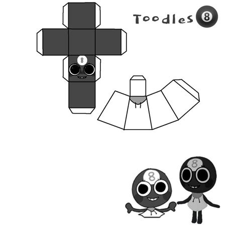 Toodles Papercraft Dandys World