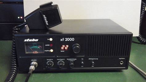 Stabo XF 2000 CH CB Heimstation 22 Kanal FM AM Kaufen Auf Ricardo