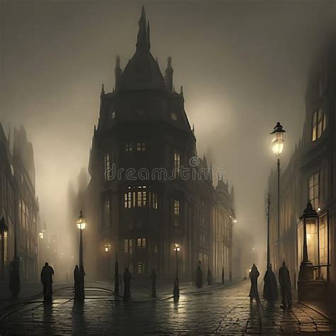 Victorian Street Fog Stock Illustrations – 104 Victorian Street Fog ...