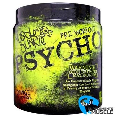 Muscle Junkie Psycho Muscle Junkie Psycho Supplements Supplements 4