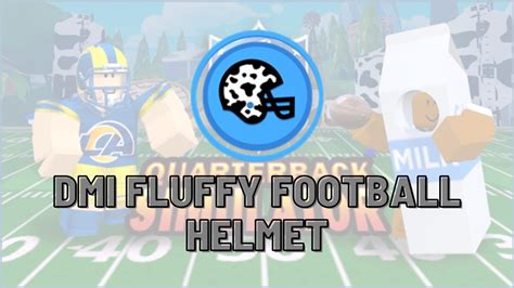 How To Get Dmi Fluffy Football Helmet In Nfl Quarterback Simulator