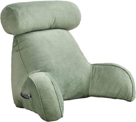 Large Reading Pillow With Neck Arm Support Thicken Back Rest Support