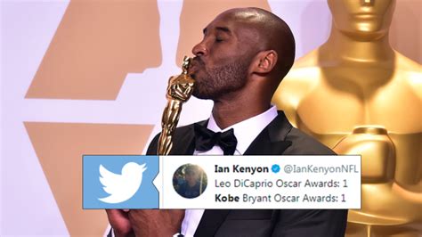 The sports world reacts to Kobe Bryant adding an Oscar to his trophy ...