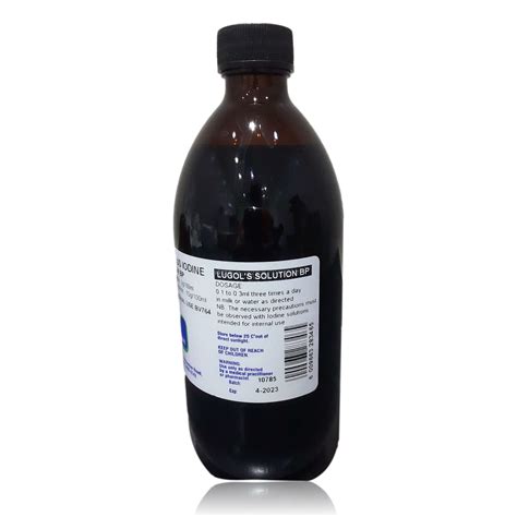 Aqueous Iodine Solution Medicolab