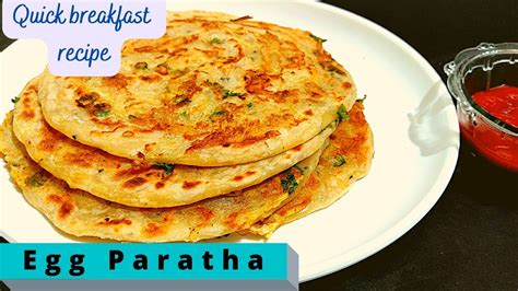 Egg Paratha Anda Paratha Recipe Cook Tasty India Youtube