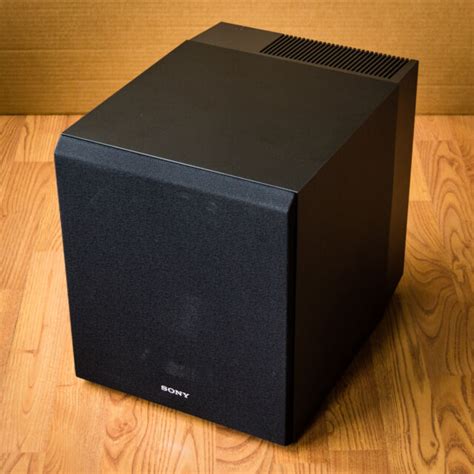 Sony Sacs9 Active Subwoofer 10in Black For Sale Online Ebay