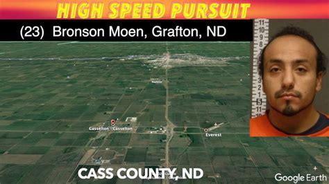 Grafton Man Faces String Of Charges In Cass County Pursuit Inewz