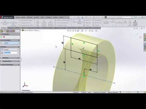 Tutoriel Solidworks N Bossage Et Enl Vement De Mati Re Par