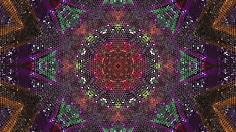 Abstract Kaleidoscope Animation Abstract Mandala Movie Geometric