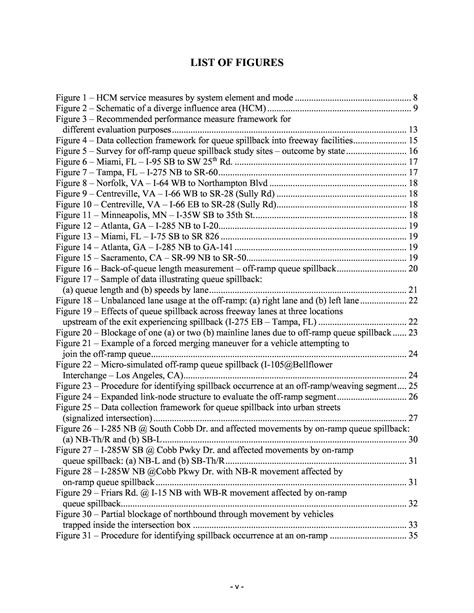 Table Of Contents Highway Capacity Manual Methodologies For Corridors