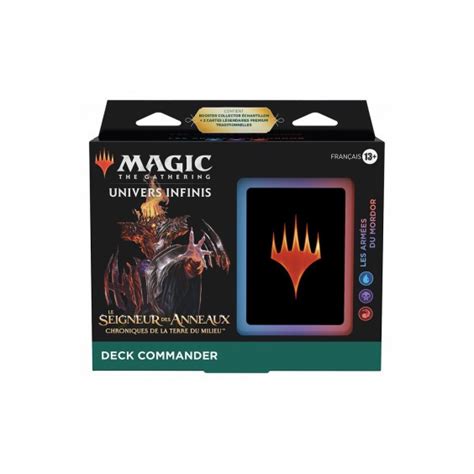 Magic The Gathering Le Seigneur Des Anneaux Lot Des Decks