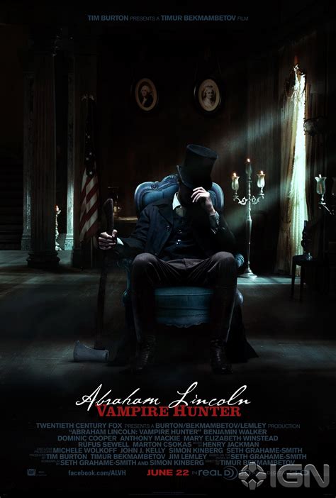 ABRAHAM LINCOLN: VAMPIRE HUNTER Teaser Poster | Collider