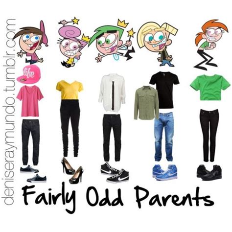 Fairly Oddparents Costume Ideas Halloween Costumes Friends Cartoon