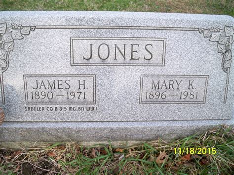 James Henry Jones 1890 1971 Find A Grave Memorial