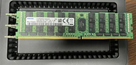 LOT of Server RAM 64GB 4DRx4 PC4-2933Y-LD2-12 (4 modules) (PN ...