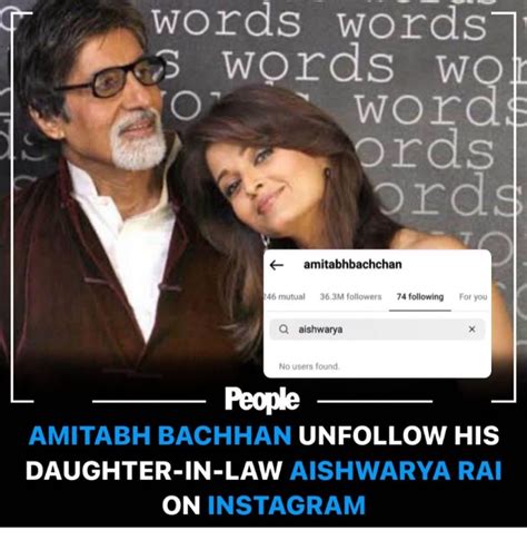 I 4854 Amitabh Bachchan Unfollows Aishwarya On Instagram Bollywood