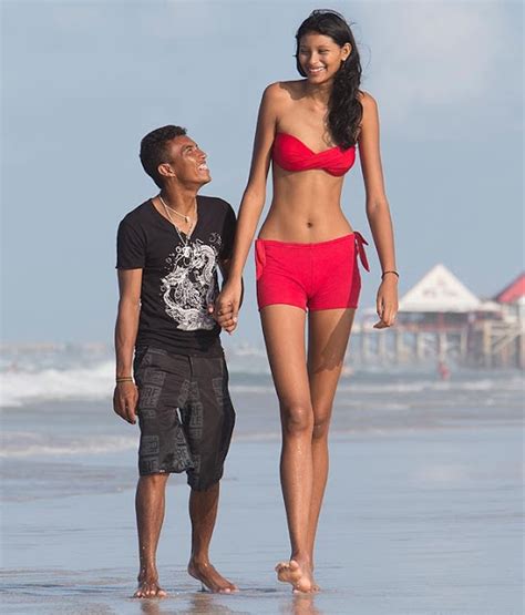 Thenextpicture Elisany Da Cruz Silva Worlds Tallest Teen Girl From