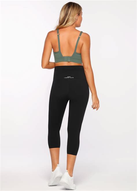 Lorna Jane 7 8 Maternity Active Tight In Black Queen Bee