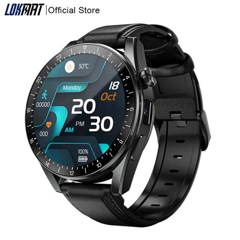 Lokmat Appllp 9 Android Smart Watch 1 43 Inch Full Round Touch