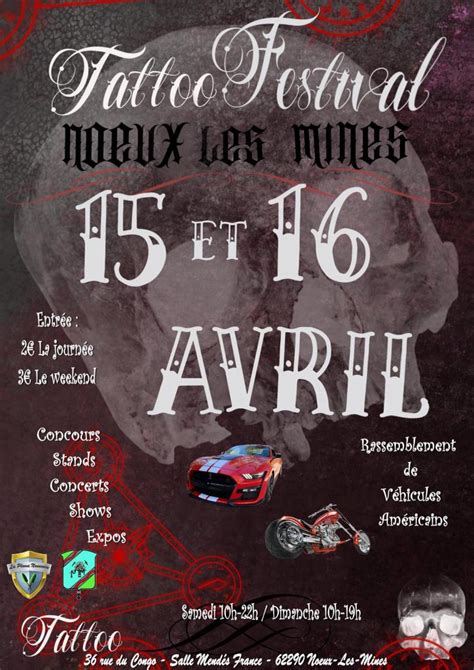 Convention Tattoo Festival Noeux Les Mines