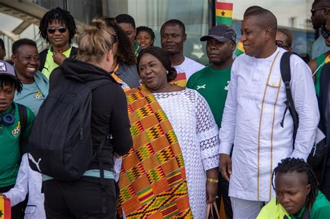 Ghana S Black Queens Arrive In Ndola For Crucial Olympic Qualifier