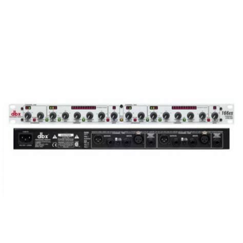 Jual Compressor Limiter Gate Dbx 166xs Stereo Dual Mono Original