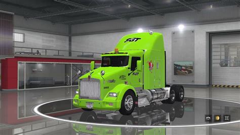 ATS Preview Pack De Skins Kenworth T800 Shaneke Game YouTube