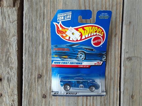 Hot Wheels 1999 First Editions Ford GT 40 Wild West Toys