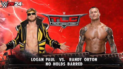 Full Match Randy Orton Vs Logan Paul No Hold Barred Match TLC WWE