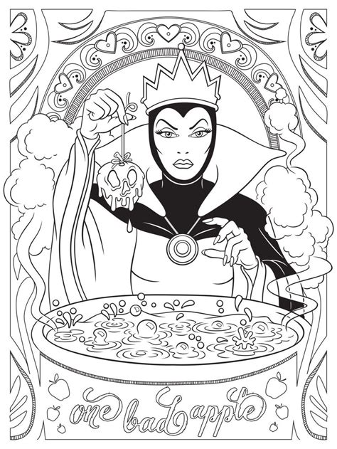 Evil Princess Coloring Pages