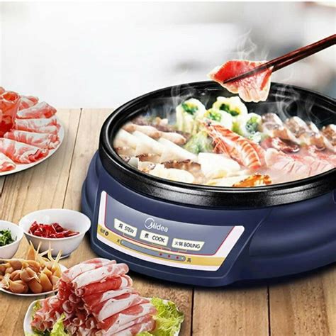 Midea Hot Pot Hotpot Electric Hot Pot Electric Skill Electric Cooker Electric Wok Multi Purpose