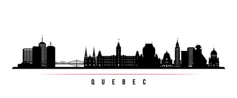 Quebec City Skyline Silhouette Vector Images Over 130