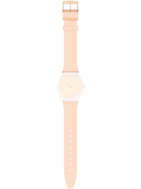 Swatch Ersatzband F Swatch Ass P Pastelicious Peachy Silicon