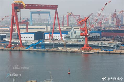 Asian Defence News: Photos of new Chinese aircraft carrier under ...