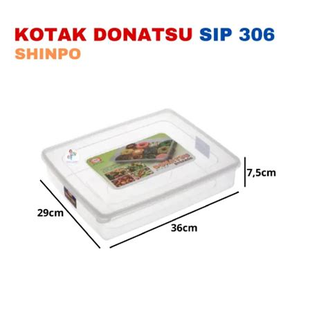 Jual Kotak Tempat Kue Box Donat Donut Shinpo Donatsu Sip 306