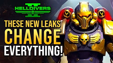 Dpj Helldivers 2 New Leaks A Look At Future Weapons Cars Vehicles