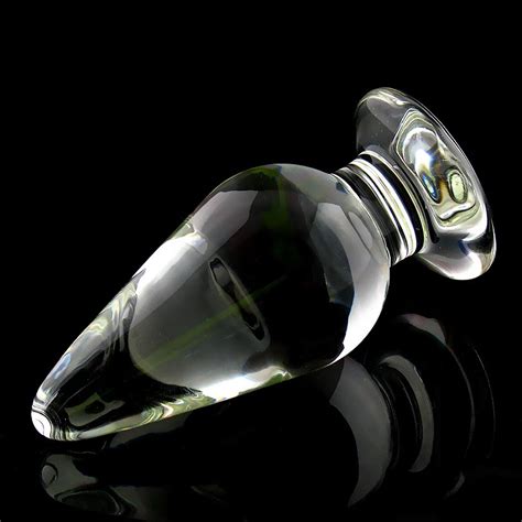 Anal Glass Dildo 4 9 Inches Clear Glass Dildo DikToy