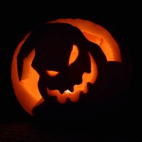 Nightmare Before Christmas Pumpkin Carving Patterns Oogie Boogie