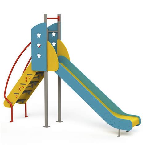 Upright Slide Gsl Gotinshtain Eood For Playground Hdpe